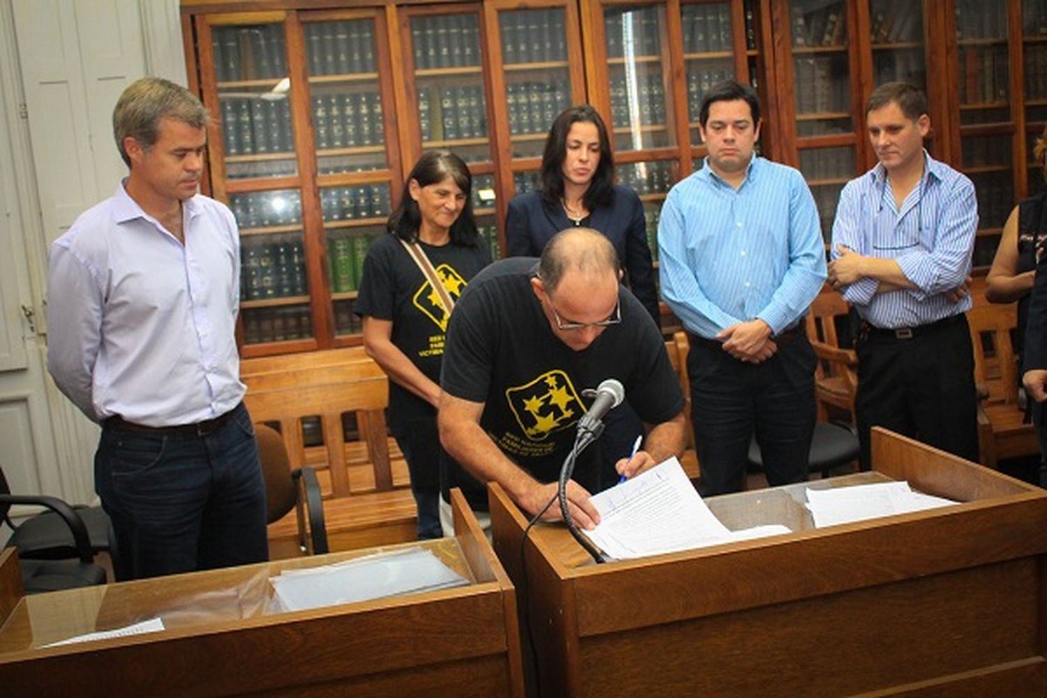 Piaggio, Aciverjus y representantes de la Justicia firmaron un convenio