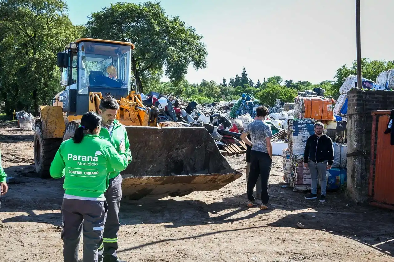 La Municipalidad clausuró un desarmadero en la zona Este de la ciudad