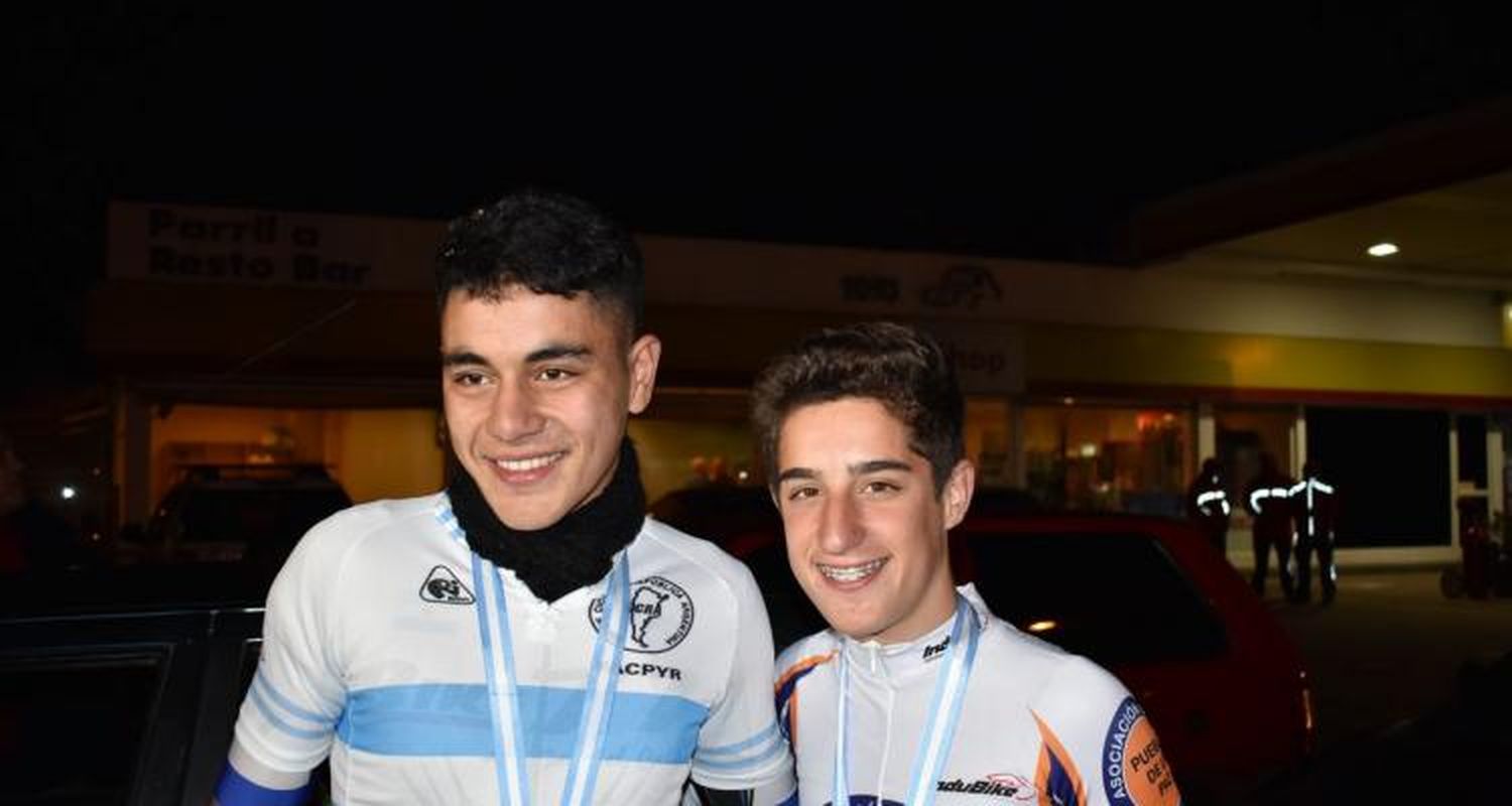 Paz campeón y Francisco Chipolini tercero en el Argentino de Pista