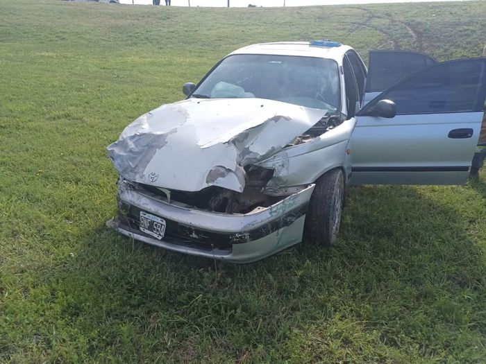 Accidente choque ruta dia morteros siniestro vial - 3