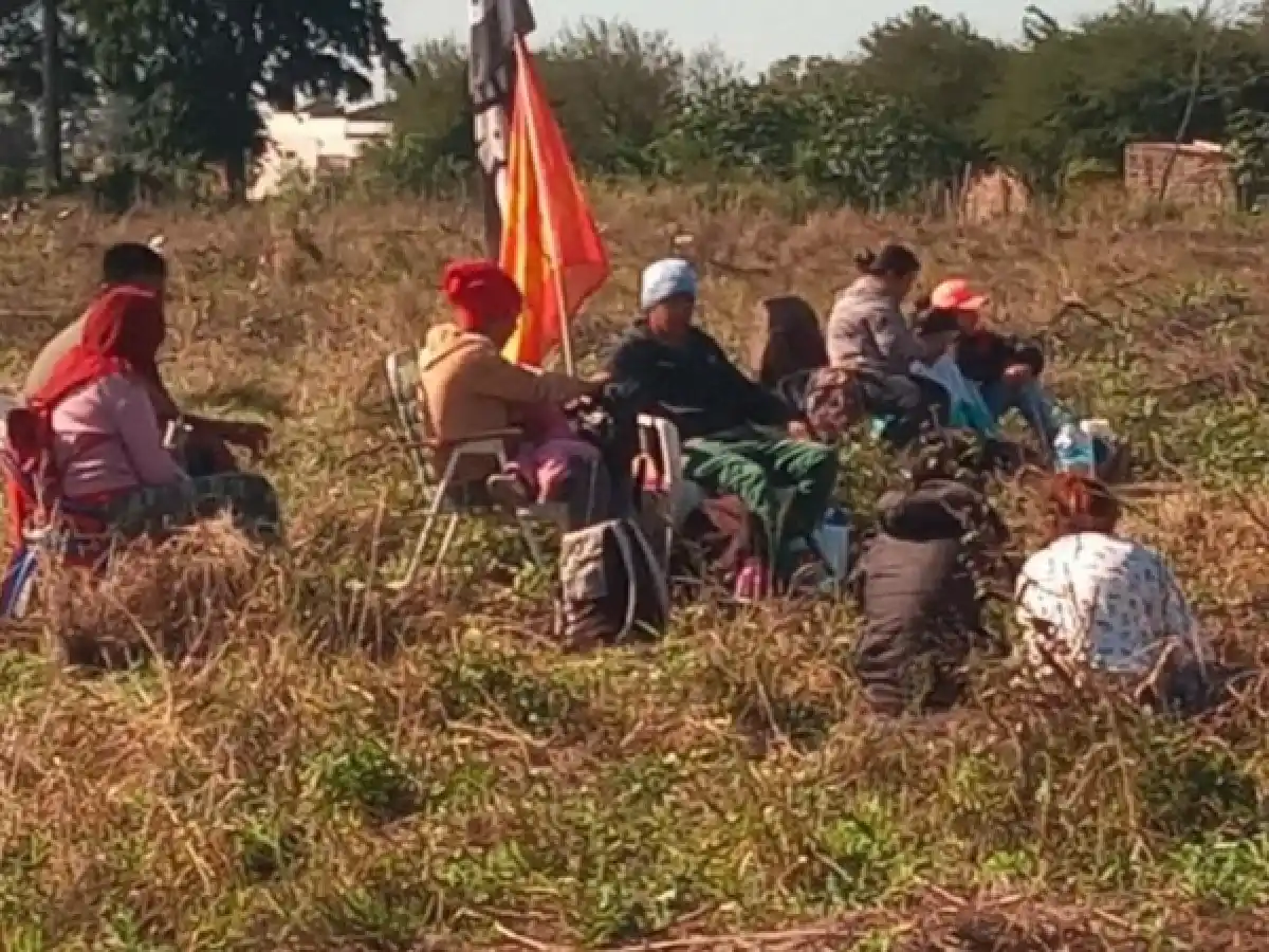 Productores desalojaron a militantes que usurparon un campo