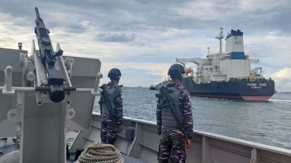 SUPERTANQUERO VARADO en Indonesia lleva «caleta»  de crudo venezolano