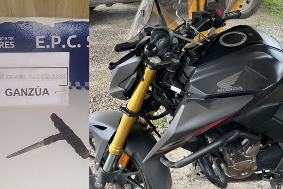 Detenido tras intento de robo de una moto de alta cilindrada