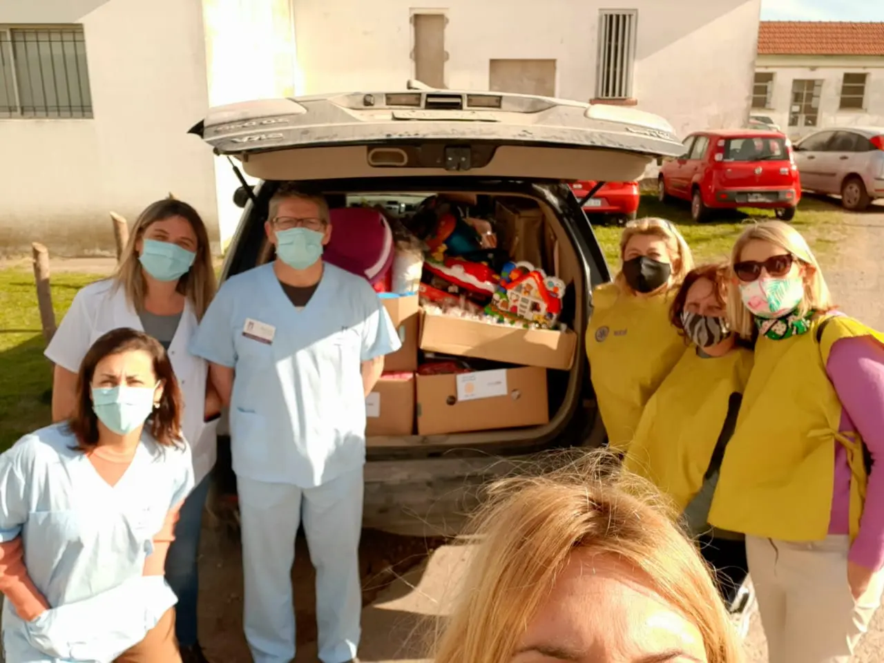 La Rueda Femenina del Rotary Club de Necochea hizo su aporte para el Día del Niño