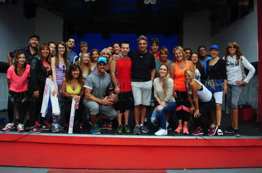 Concluyó el ciclo "Abs Like Sancho" en Espacio Clarín