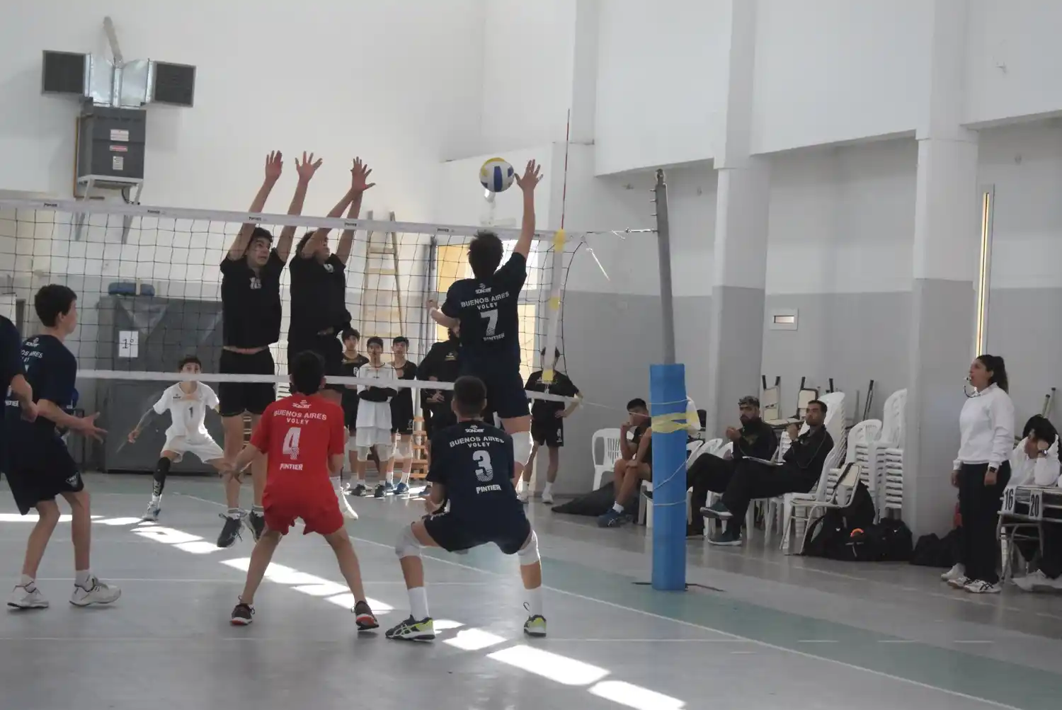 Vóley: sexto lugar para la selección de Juanse González Gastó en el Argentino