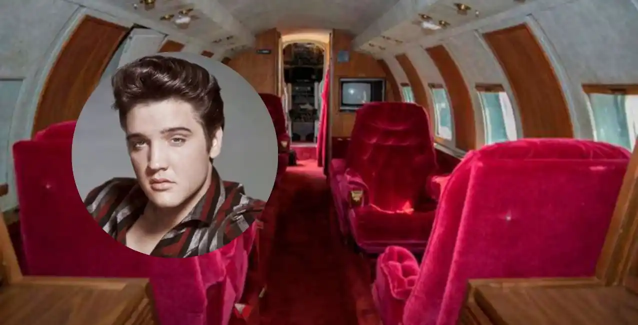 Se subasta el último avión que usó Elvis Presley