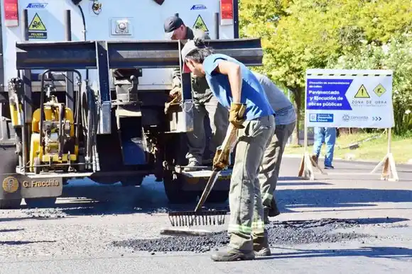 Se sigue avanzando en la reparación y mejora de las calles