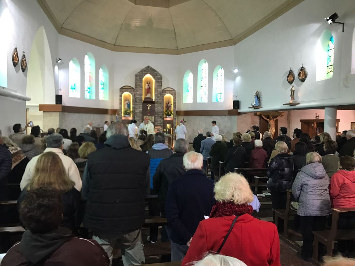 Se celebró en Miramar “las Bodas de Oro Sacerdotales” del cardenal Sandri