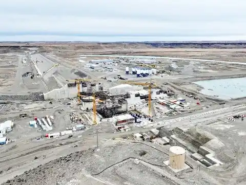 Ingresaron US$ 136 millones desde China para reactivar la represa Jorge Cepernic en Santa Cruz