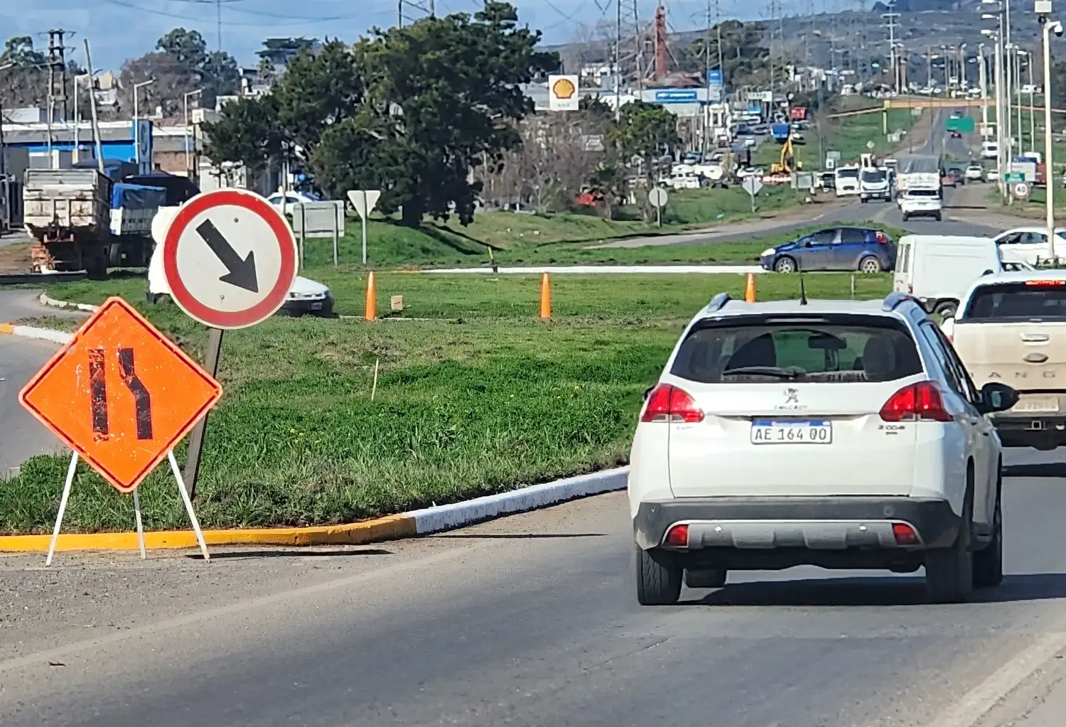 Obras rotonda ruta 226 - 1