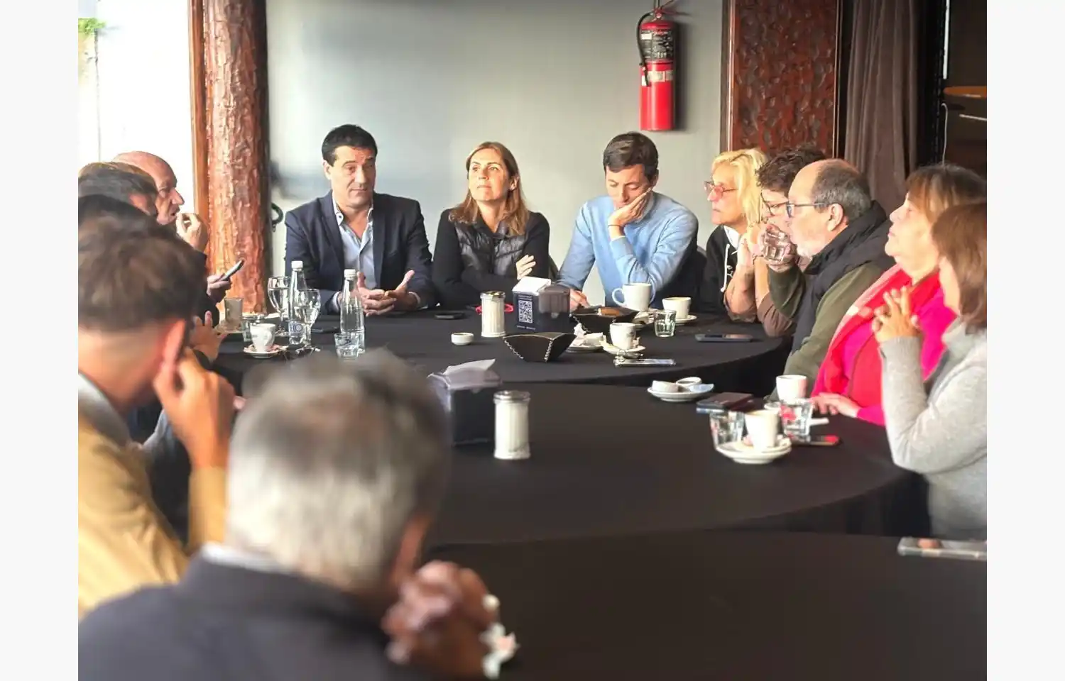 También se abordó el resultado de la campaña de IOMA, que superó ya las 25.000 firmas.