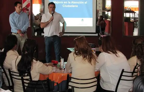 El Ministerio del Interior capacitó a empleados públicos de la región en Pueblo Belgrano