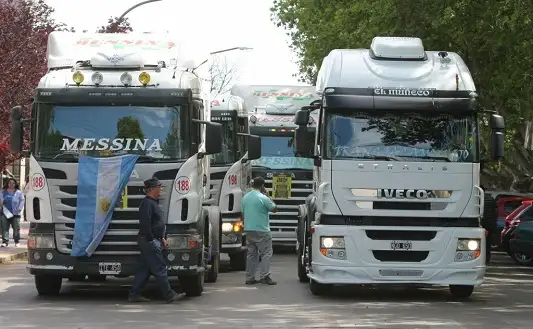 Camioneros prepara volanteada al costado de las rutas de Entre Ríos