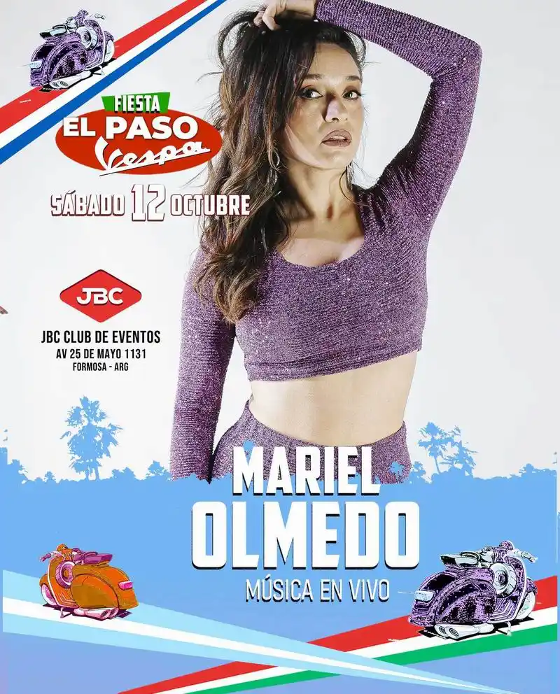 El Paso Vespa 2024: Fiesta de cierre con 
música tropical, cosplayers y expo de motos