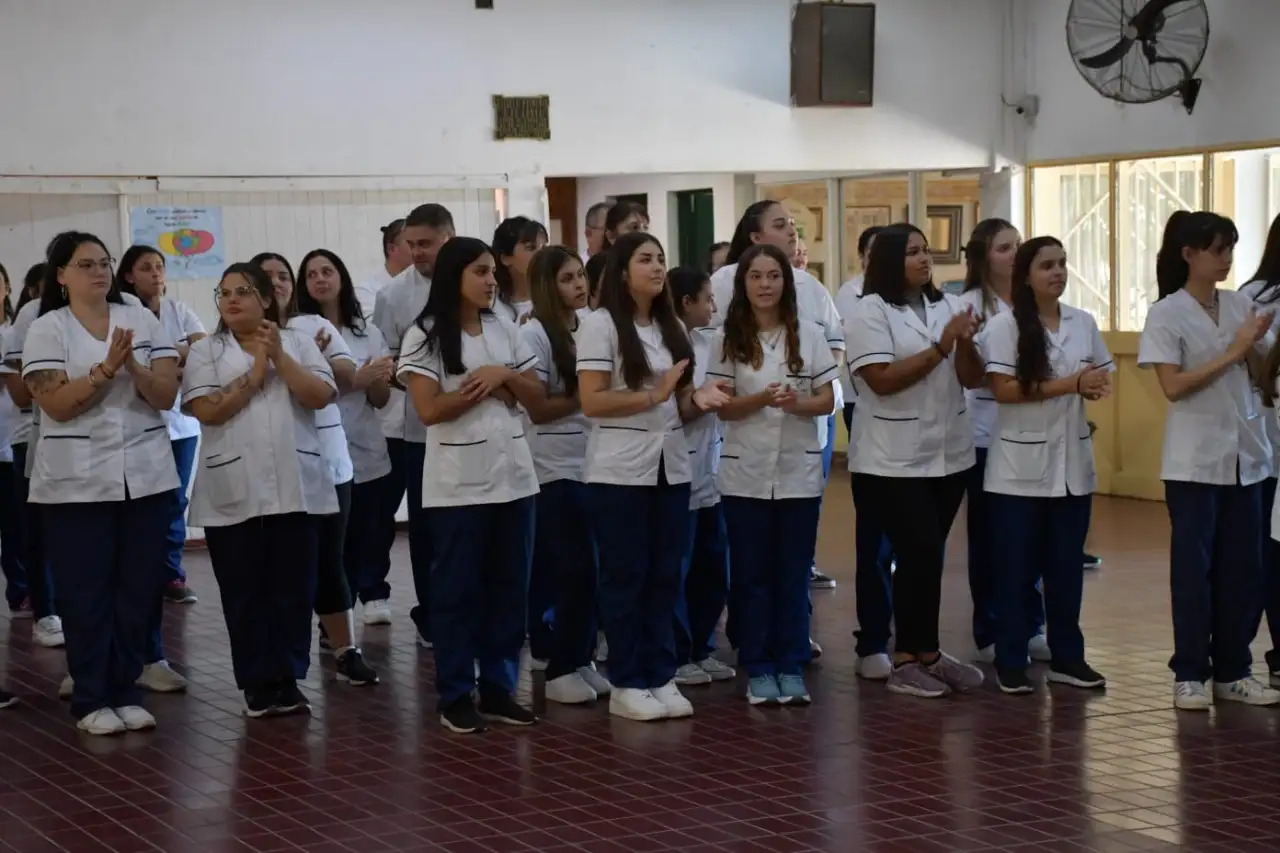 La Tecnicatura Superior en Enfermería Profesional funciona en el Centro Educativo 2 de Abril
