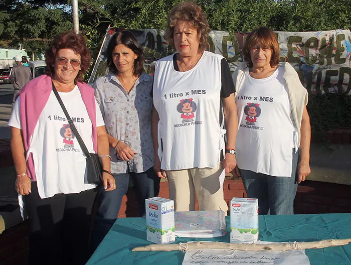Mañana se realiza la 101º colecta de leche en el centro