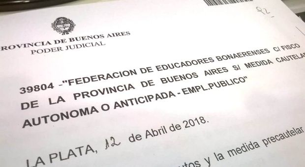 Marcha atrás de la justicia: Suspendieron las jubilaciones de oficio a docentes