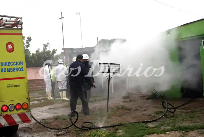 Rápida intervención de Bomberos en un principio de incendio en Quequén