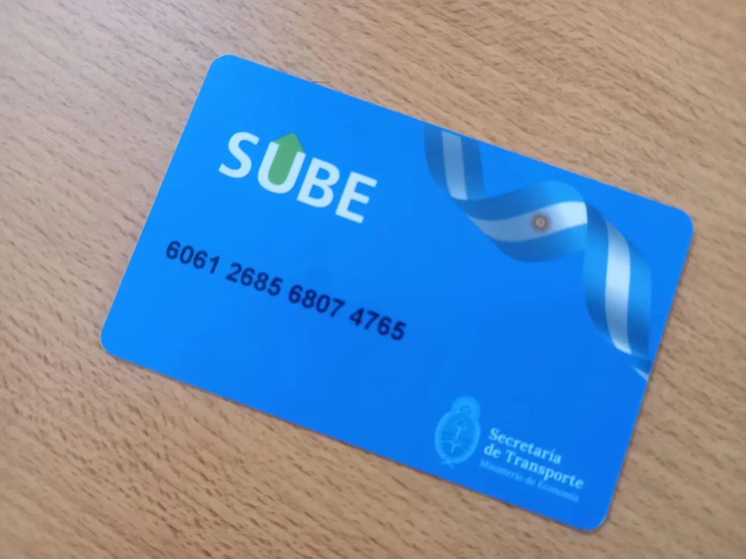 Actualización de datos en tarjetas SUBE para beneficiarios por discapacidad