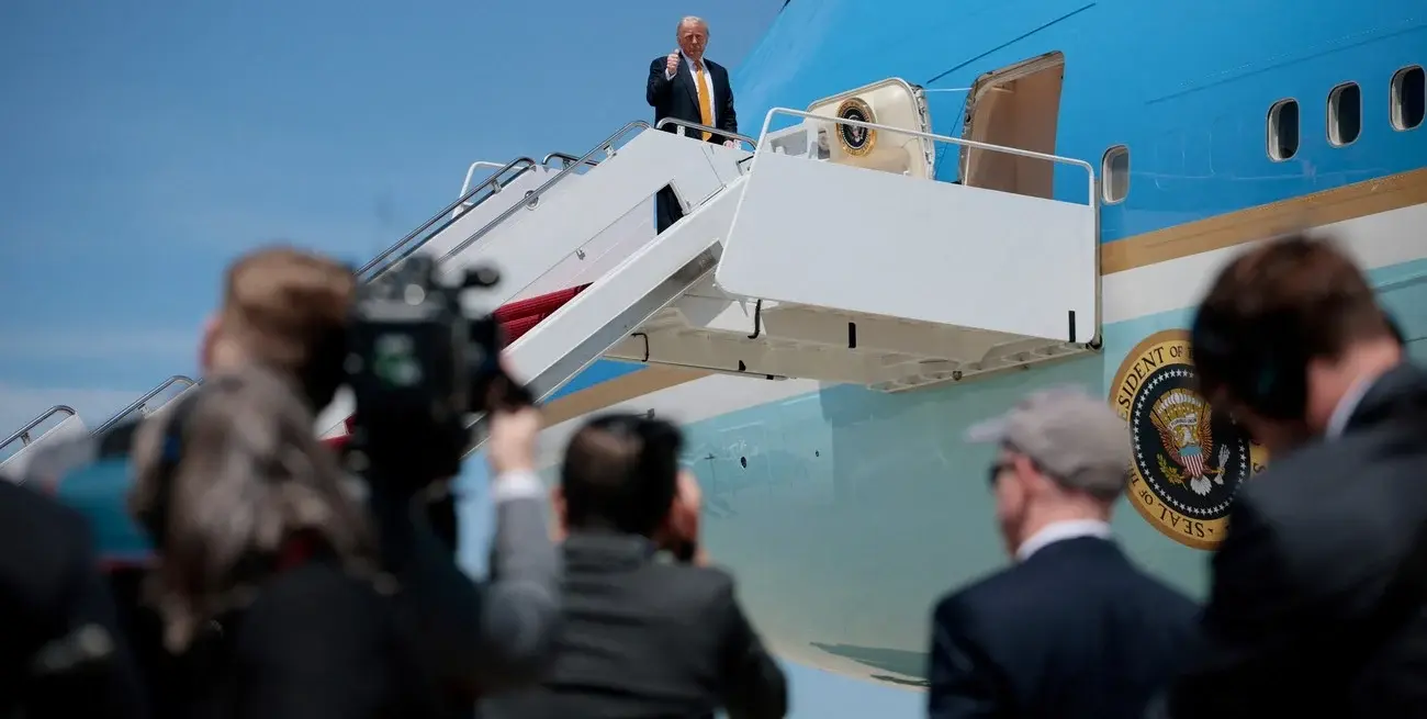El presidente de Estados Unidos inicia una visita oficial a China. Créditos: REUTERS/Evan Vucci