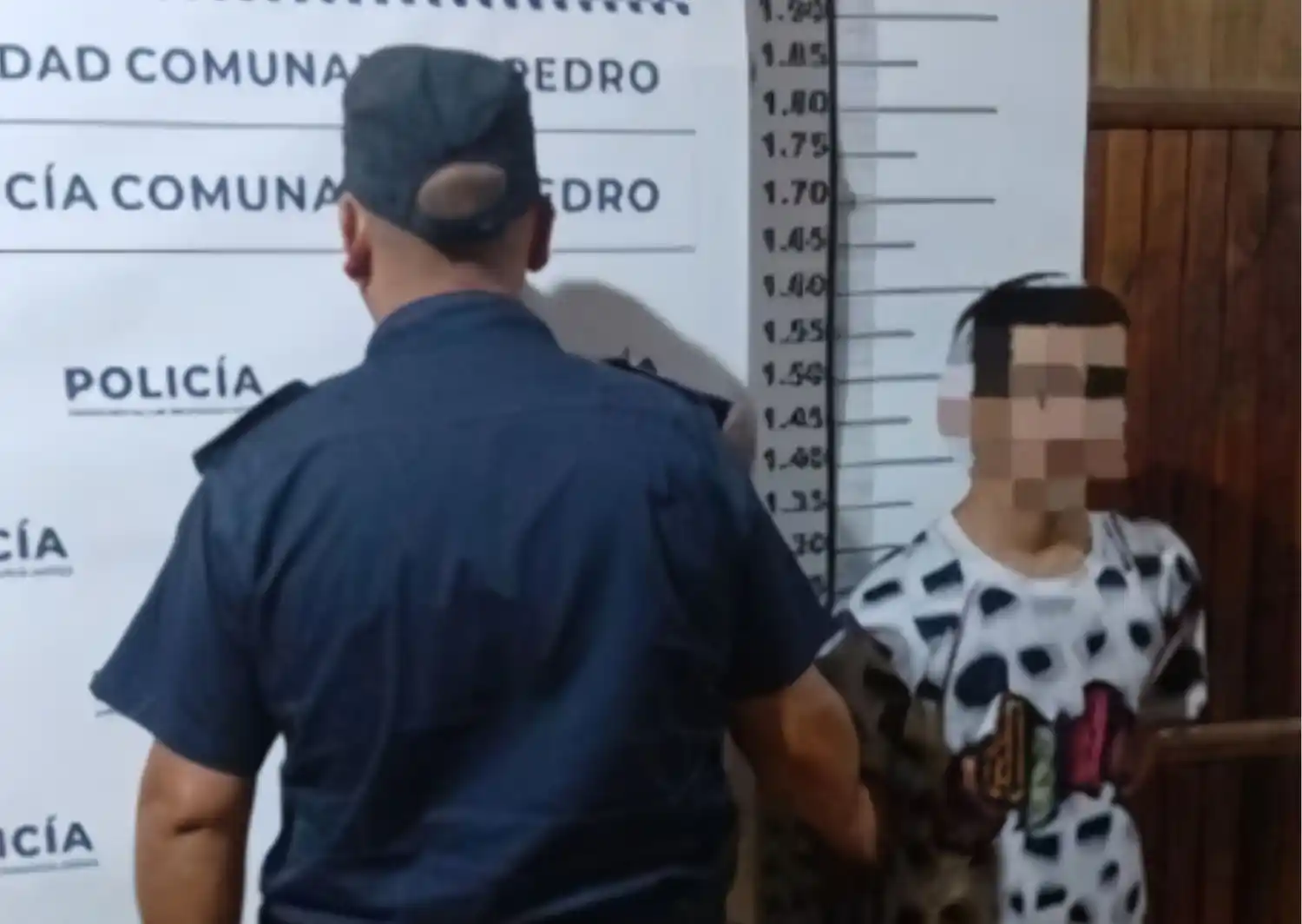 El joven irrumpió sin permiso en el domicilio de su expareja.