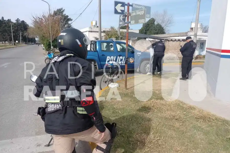 Atraparon “in fraganti” a un hombre robando cables en la ciudad de Rafaela