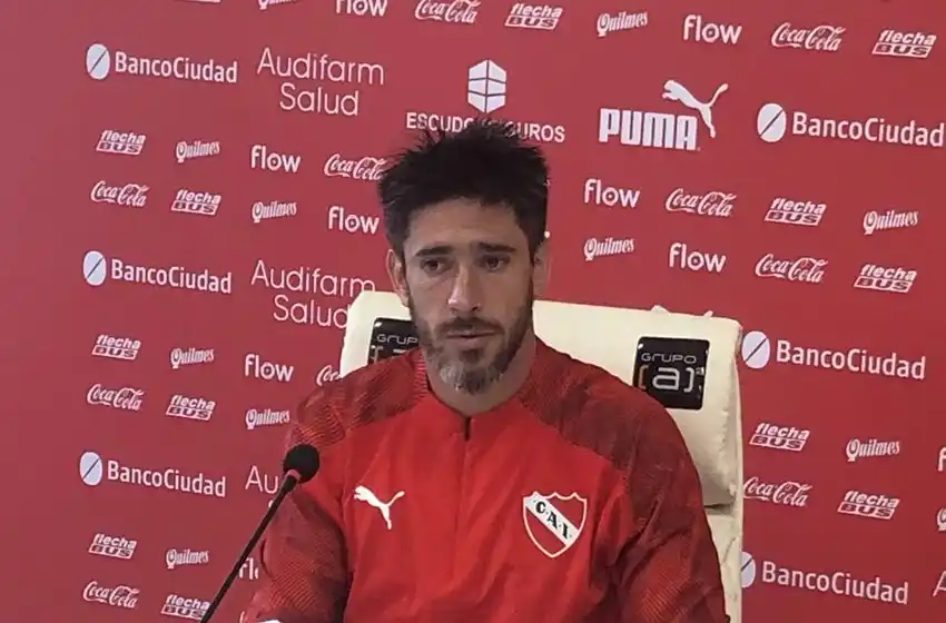 Pablo Pérez: “Tuve contacto con Newell’s, pero decidí quedarme en Independiente”