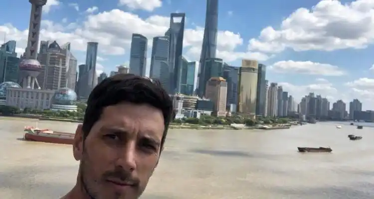Un sampedrino en China, en plena epidemia de coronavirus