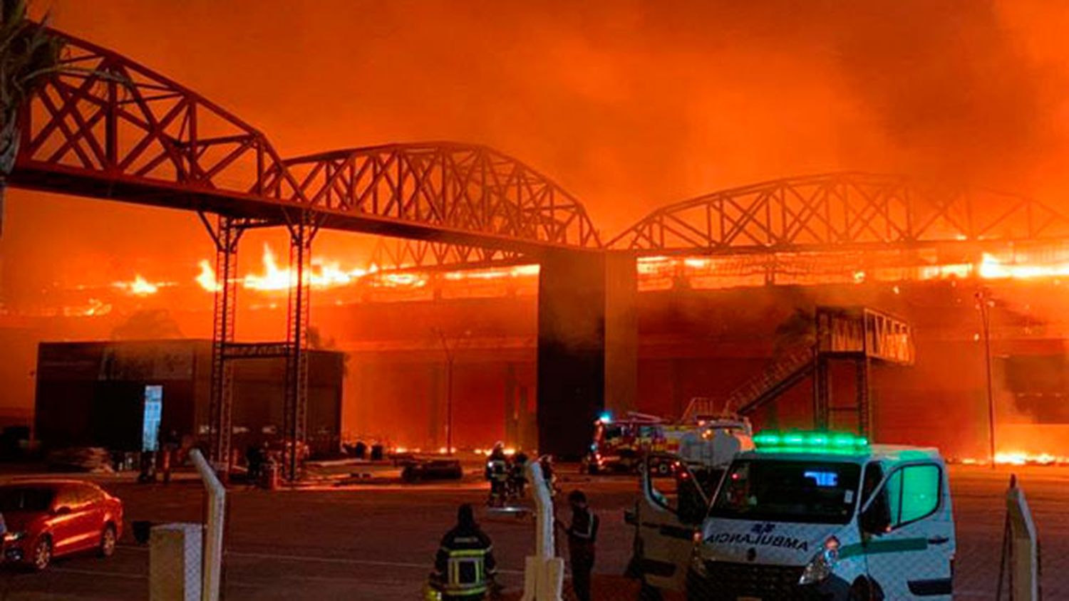 Incendio destruyó parte del autódromo de Termas de Río Hondo