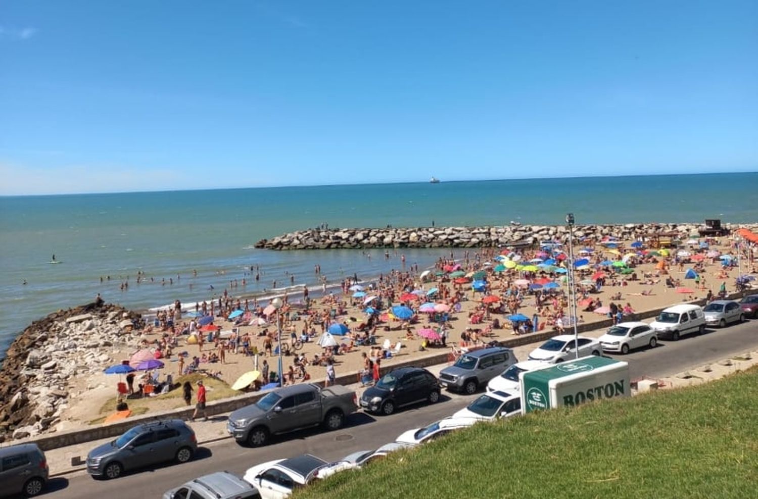 Primero de dos días muy lindos en Mar del Plata