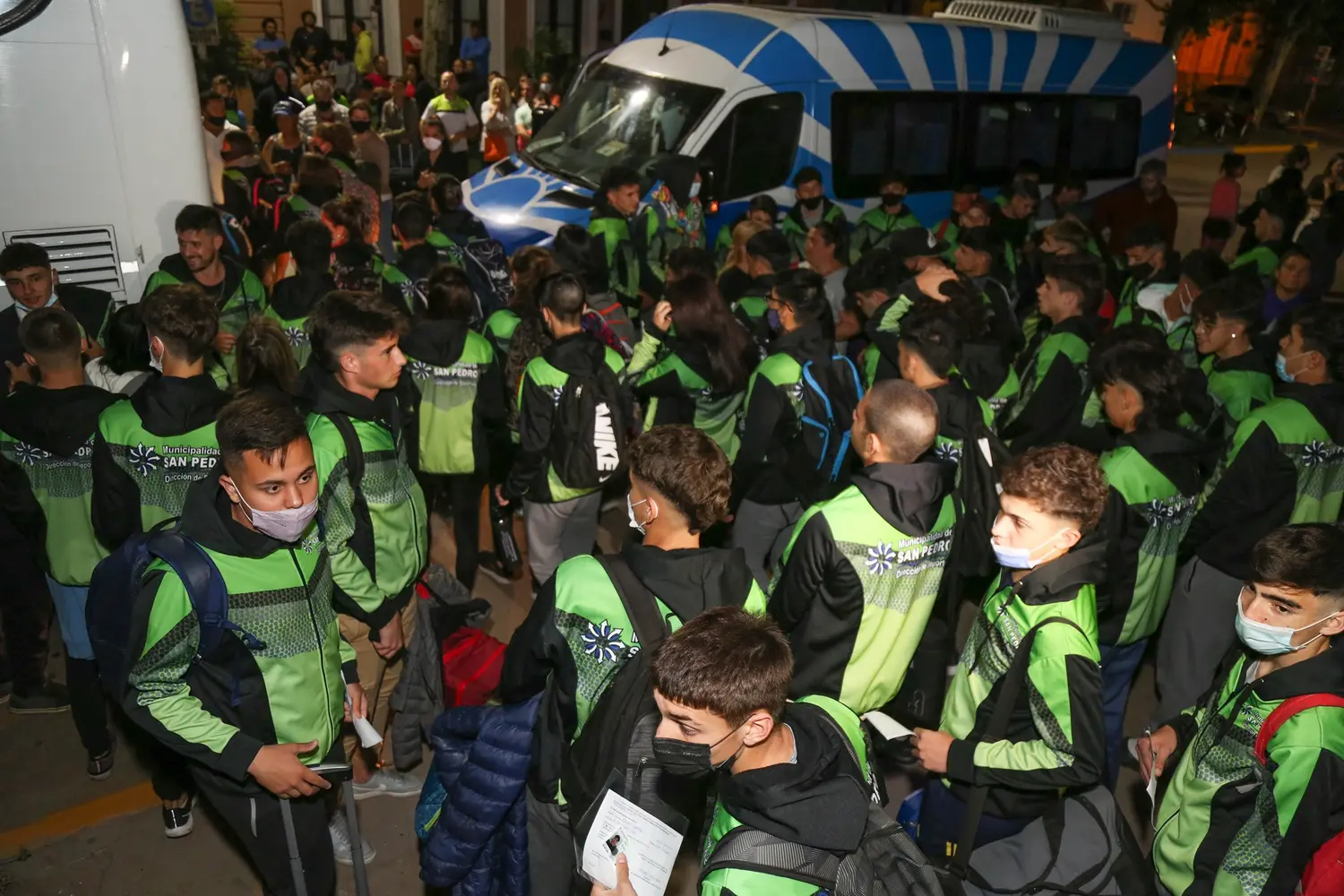 Juegos Bonaerenses 2021: la delegación de San Pedro llegó a Mar del Plata para participar de la Etapa Final