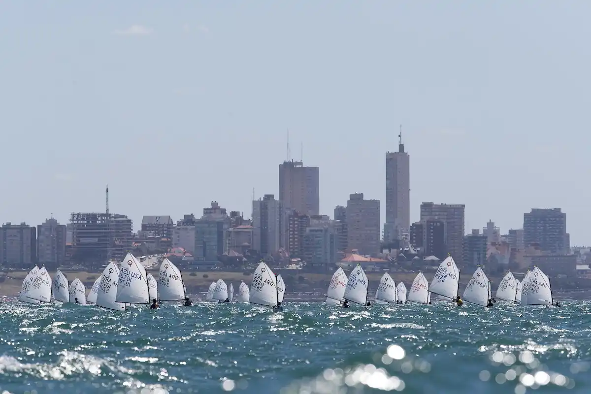 Se viene el Mundial de Optimist en Mar del Plata