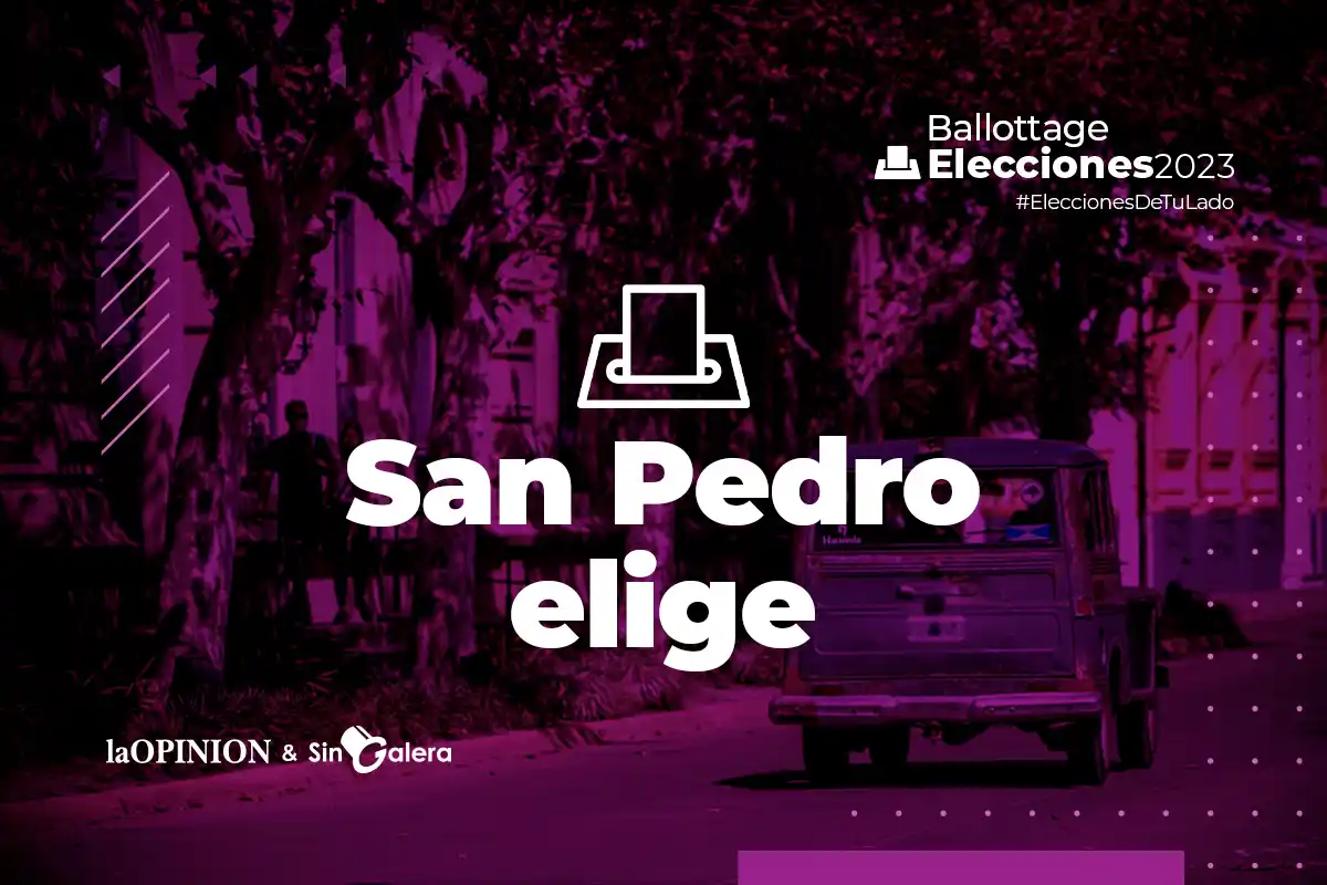 Massa o Milei: casi 55 mil sampedrinos votan al próximo presidente de la Nación