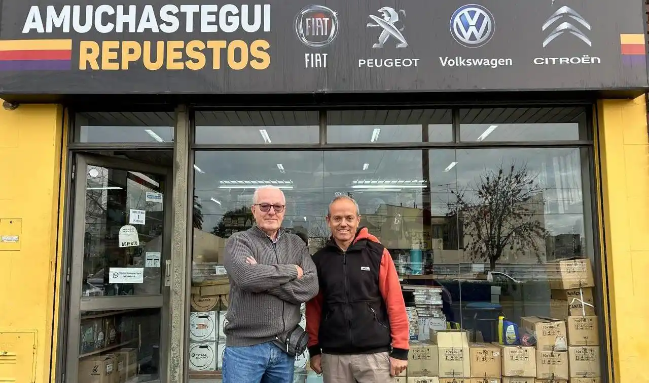 Amuchastegui Repuestos llegó a 40 años de actividad comercial