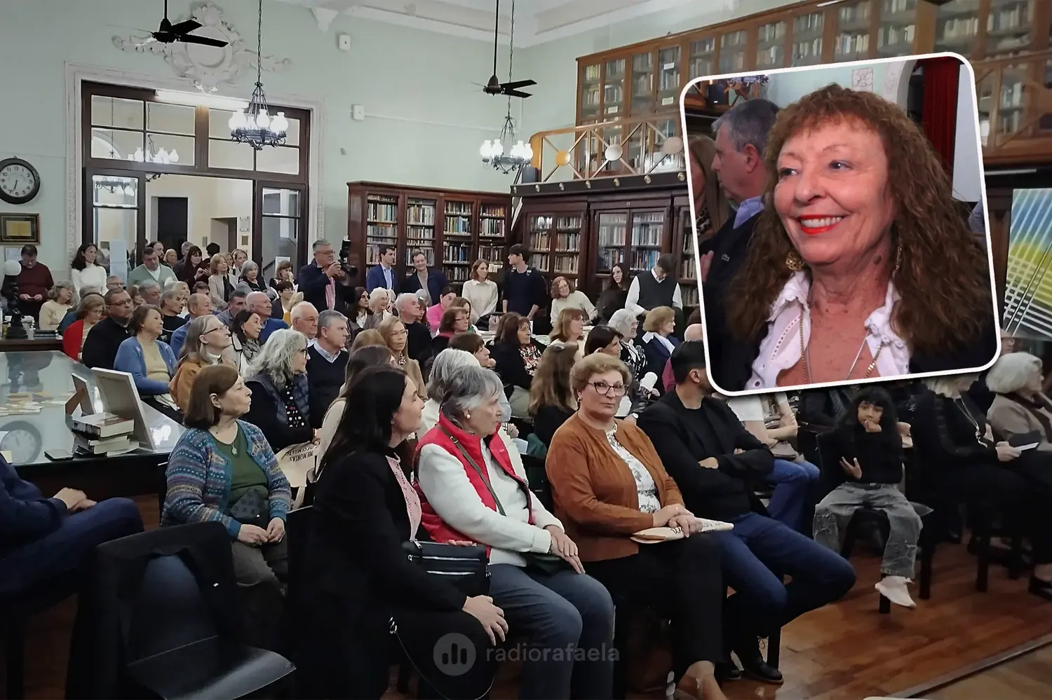 Susana Merke - escritora del proyecto literario | Presentaron "Memorias del desembarco", el libro que rescata las historias de los inmigrantes santafesinos