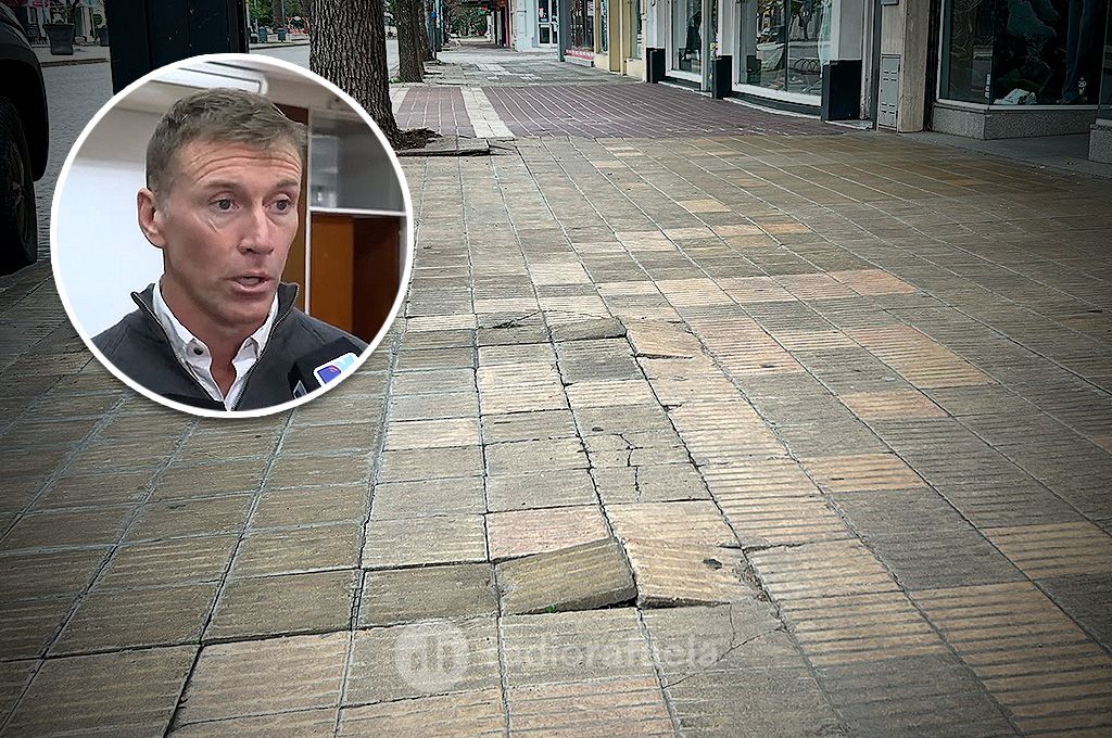 El Paseo del Centro, conforme con la remodelación de veredas: “Es una obra súper necesaria y una gran oportunidad”