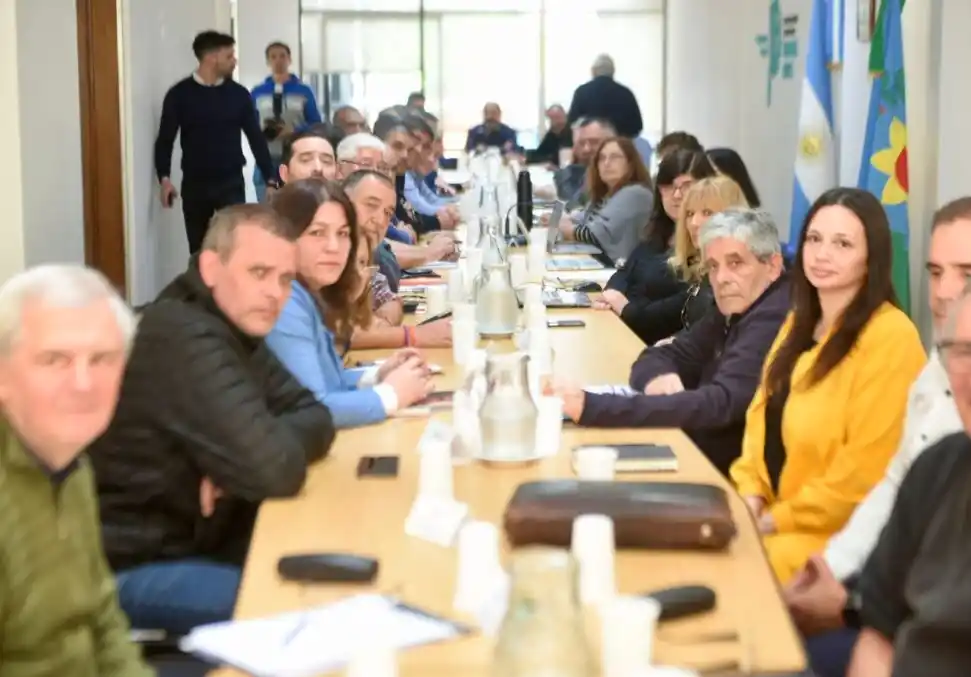 Los gremialistas y las autoridades bonaerenses celebraron una audiencia.