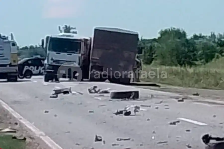 Corte total en el km91 de la Ruta Nacional 34 por un accidente fatal
