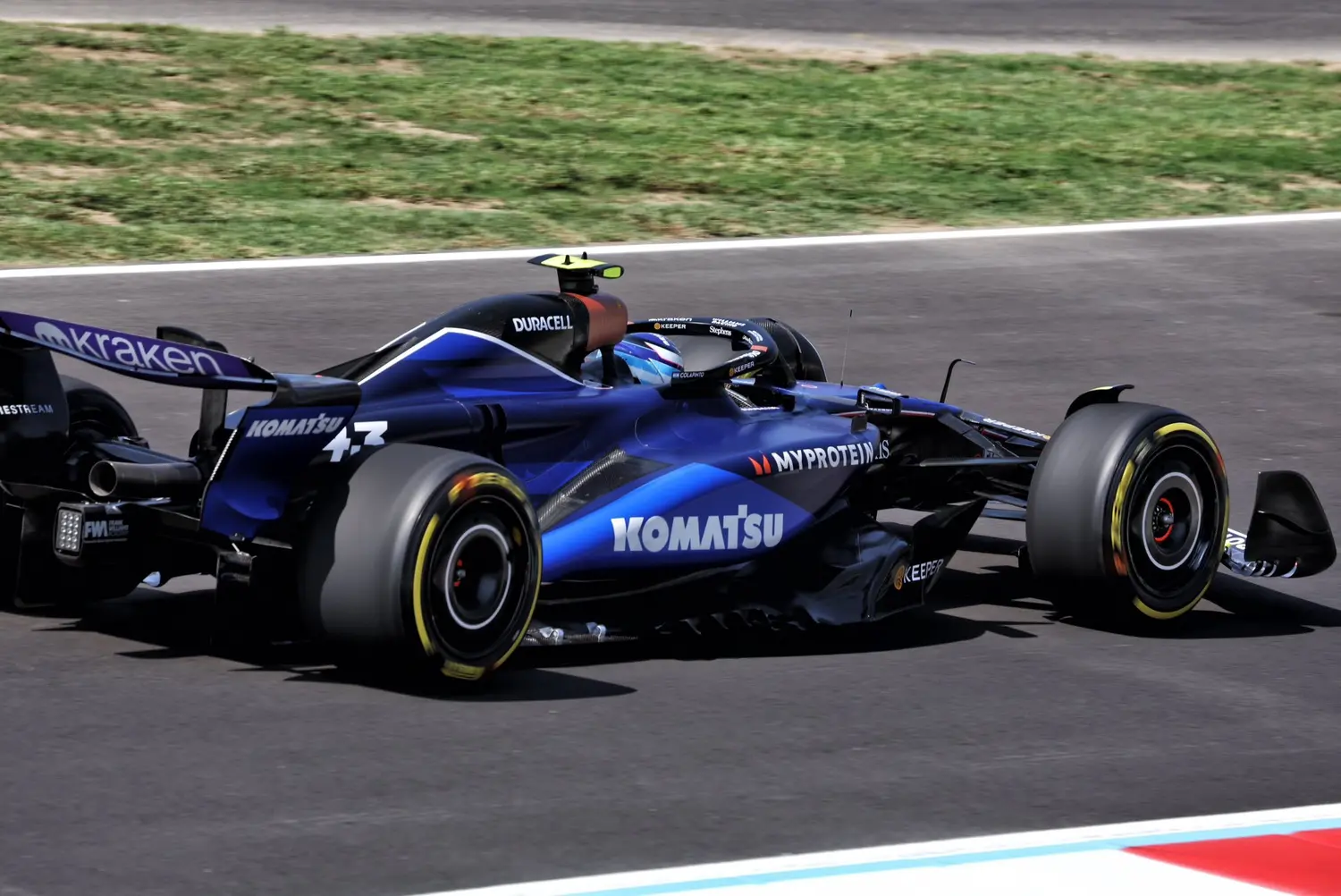Fórmula 1: Cómo le fue a Colapinto en su primer día en Monza