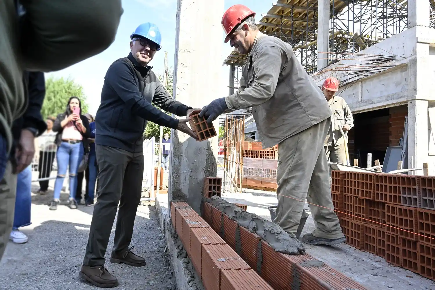 Julio Zamora en el hospital de Alta Complejidad