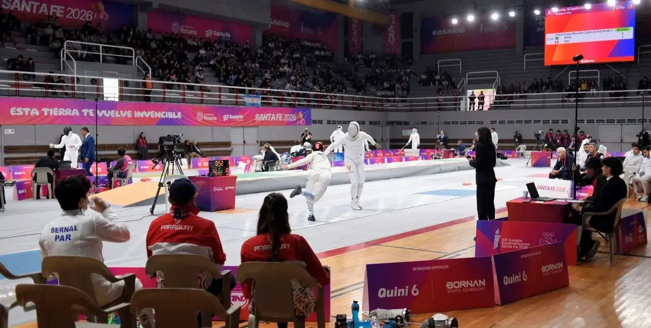 Argentina ganó el oro en sable femenino por equipos de esgrima en los Juegos Suramericanos 2026