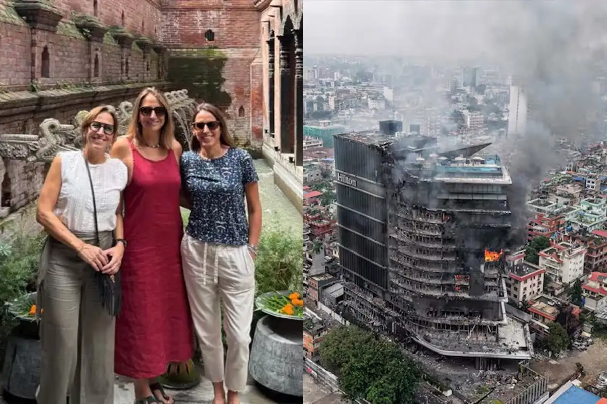 Dos entrerrianas varadas en Nepal tras crisis social: "Incendiaron el hotel donde estábamos alojadas"