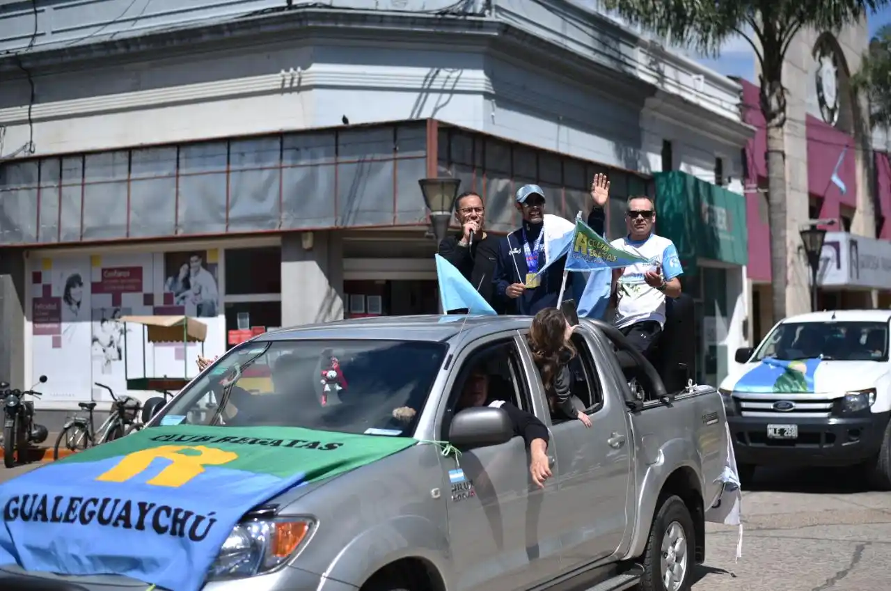 Tito Palacios tras el Mundial de Canotaje de China: "Soy un eterno agradecido de Gualeguaychú"