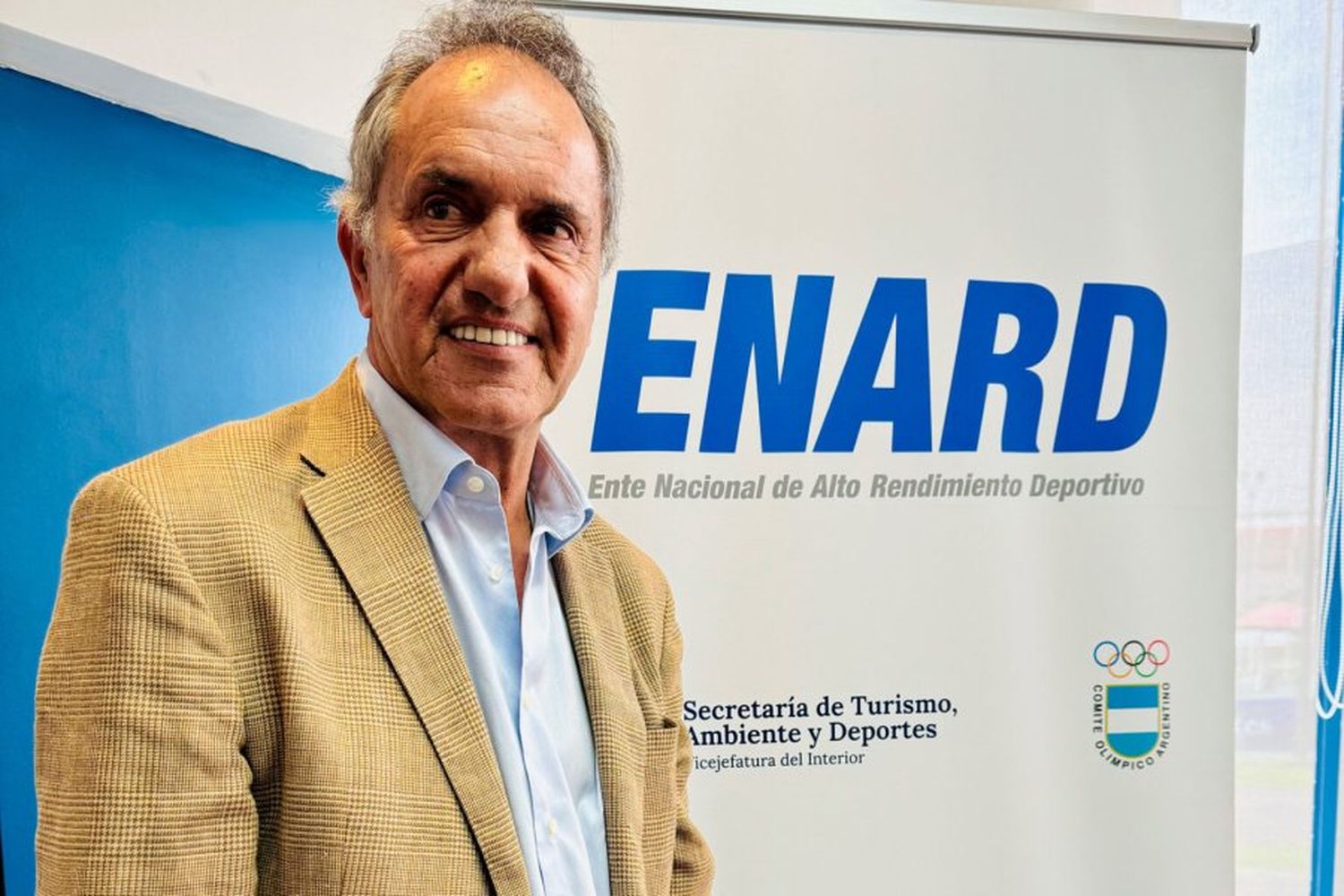 Daniel Scioli fue designado como nuevo presidente del ENARD