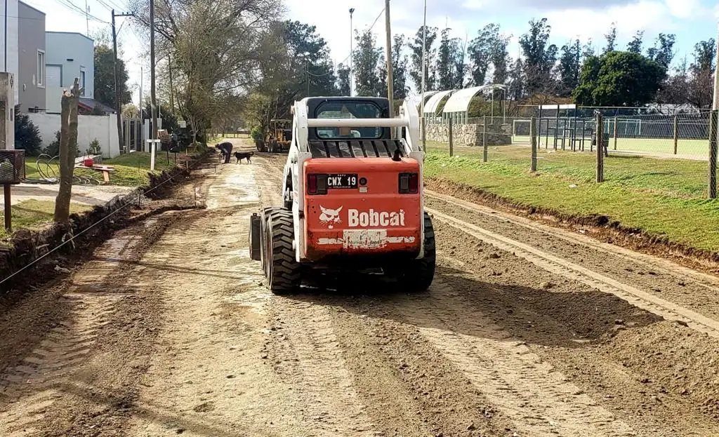 El Municipio avanza con obras de construcción de cordón cuneta en diferentes zonas de la ciudad