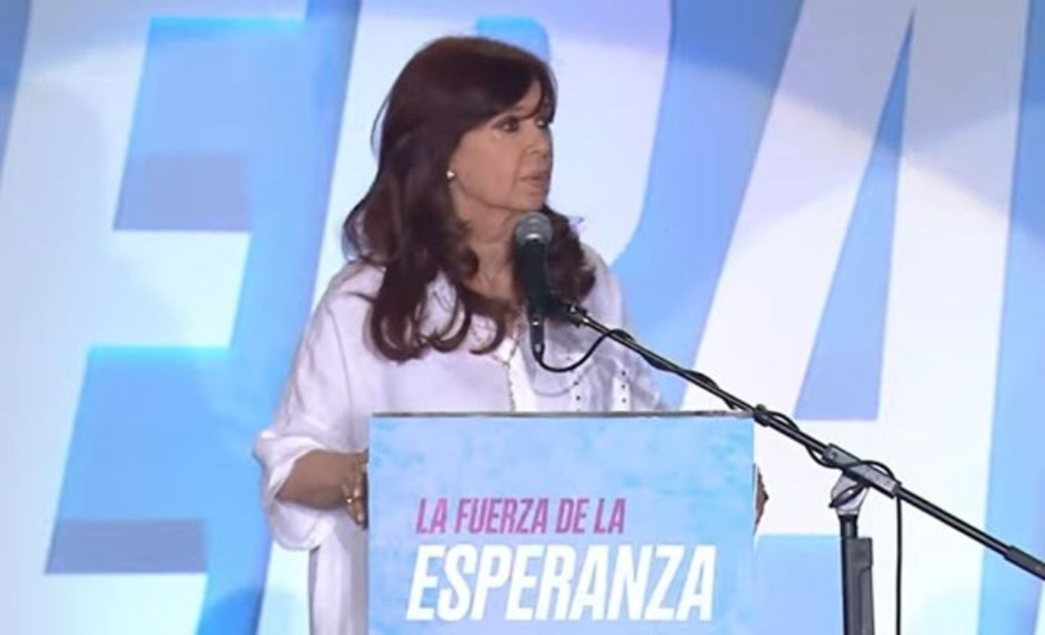 Cristina y su candidatura en 2023: “Todo en su medida y armoniosamente»