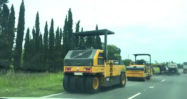 Bacheo en Ruta 1001