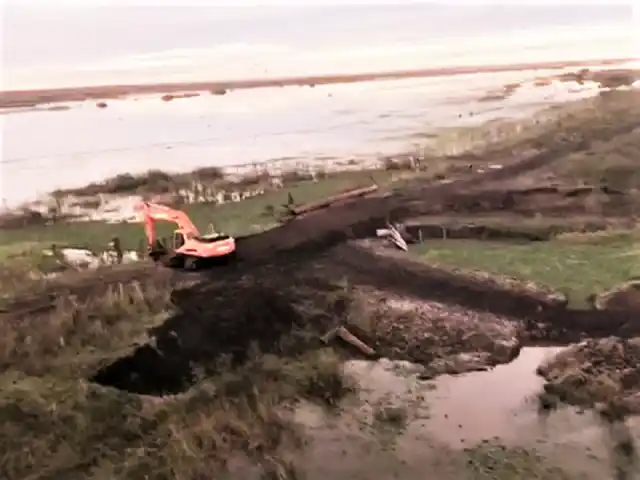 La reconstrucción de un terraplén en el departamento Islas del Ibicuy preocupa a senadores