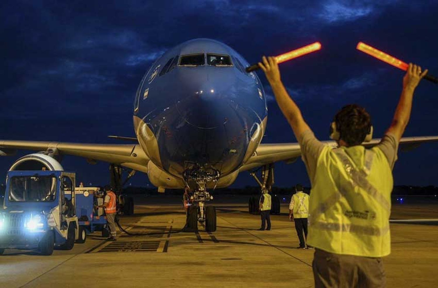 Aerolíneas Argentinas.